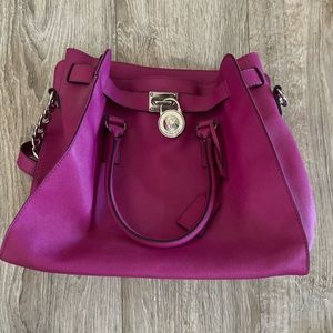 Michael Kors purse HotPink/fuscia